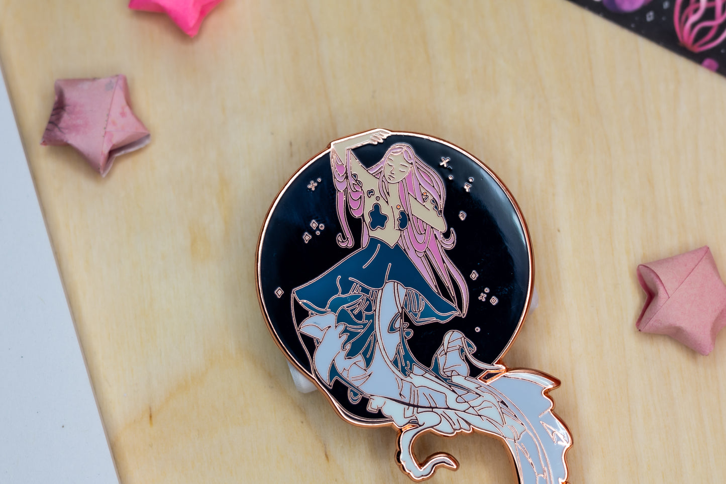 Selqualia Mermaid Enamel Pin