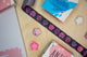 Coral Watercolor Washi Tape