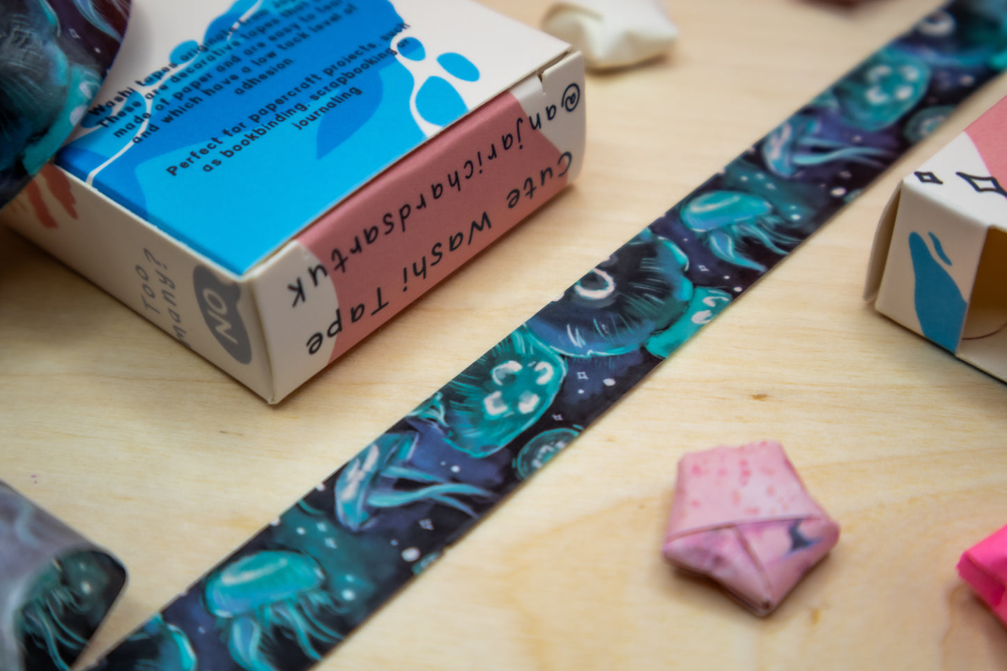 Jellyfish Watercolour Washi Tape