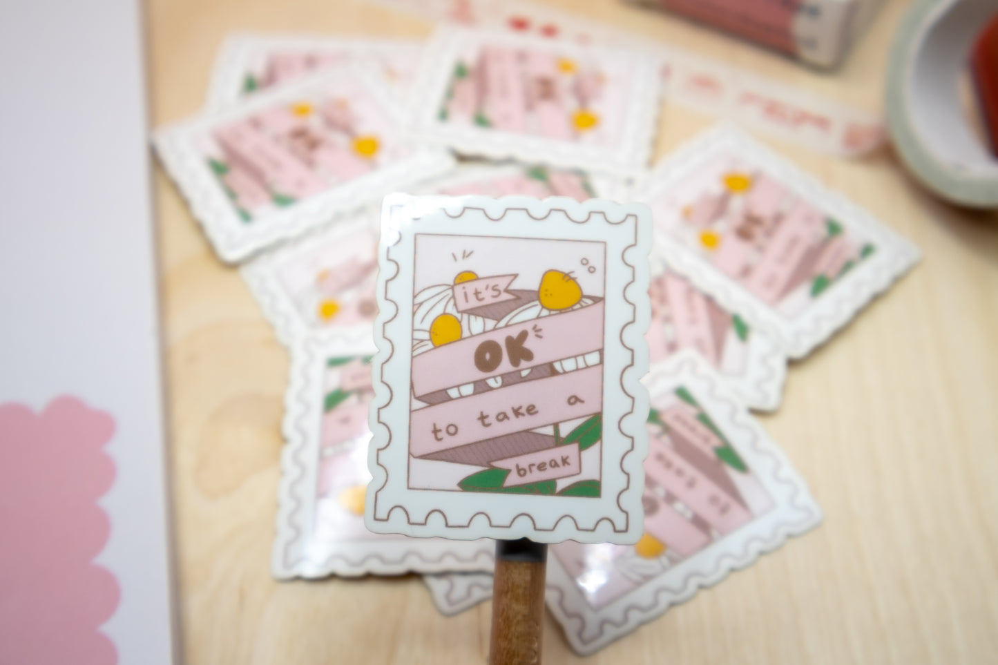 Its Ok To Take A Break Sticker
