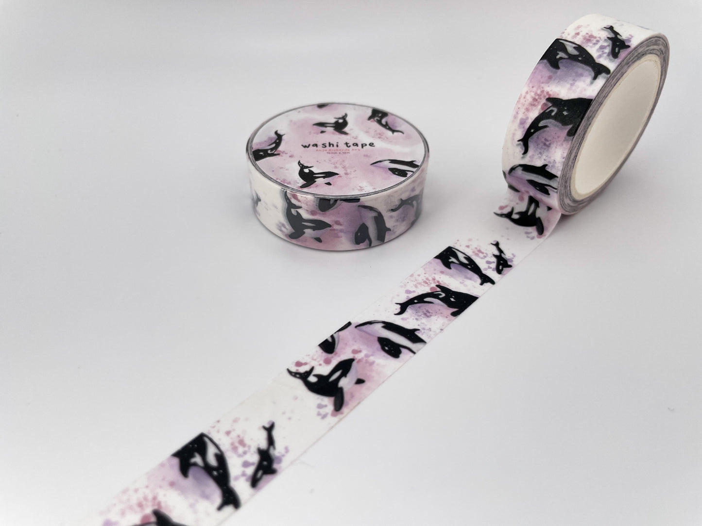Orca Watercolour Washi Tape