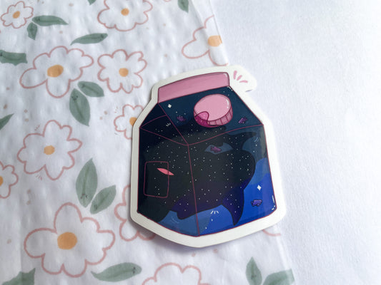Carton Whale Shark Sticker